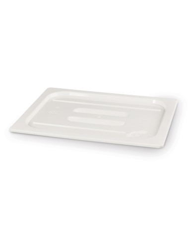 Cover for pans GN 1/1 - White polycarbonate - mm 530 x 325
