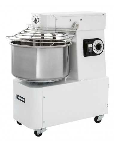 Spiral mixer - High hydration - Capacity KG 25/32 liters - cm 43.5 x 75 x 81 h