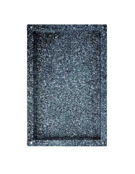 Teglia - Smaltata - Piegata - Acciaio inox - Dimensioni GN 1/1