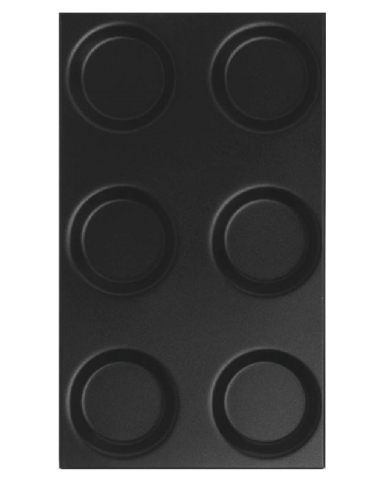 Teglia - Per frittatine - Aluminium -...