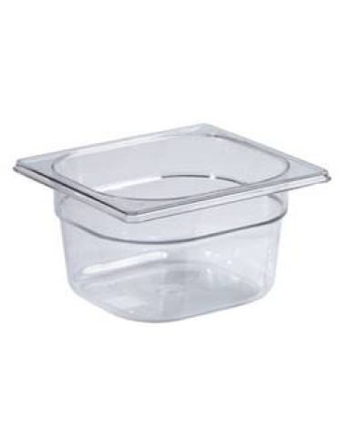 Container - Polycarbonate - Dimensions GN 1/6
