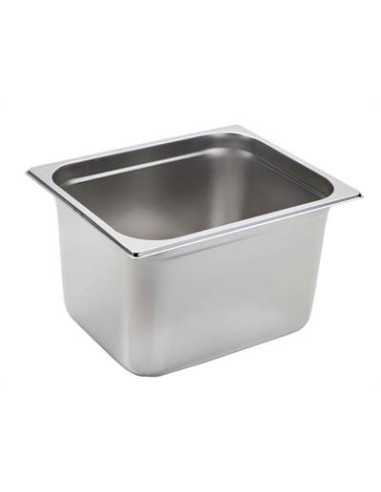 Contenedor - acero inoxidable - Dimensiones GN 1/2