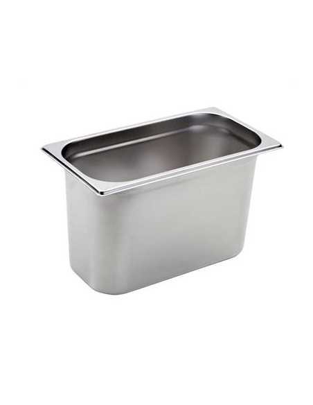 Contenedor - acero inoxidable - Dimensiones GN 1/3