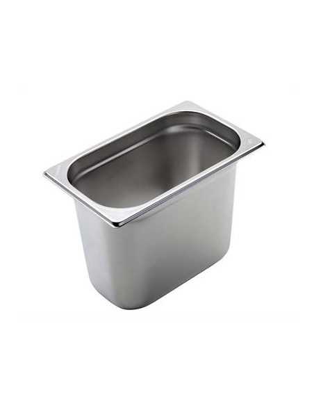 Container - Stainless steel - Dimensions GN 1/4