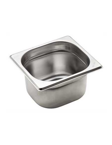 Contenitore - Acciaio inox - Dimensioni GN 1/6