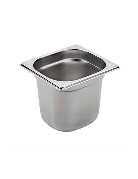 Contenitore - Acciaio inox - Dimensioni GN 1/6