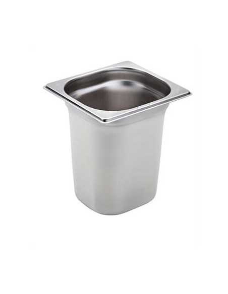 Container - Stainless steel - Dimensions GN 1/6