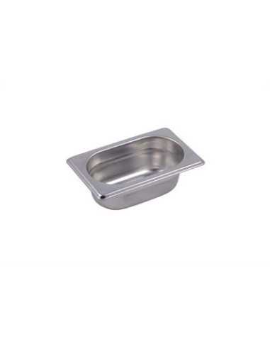 Contenedor - acero inoxidable - Dimensiones GN 1/9