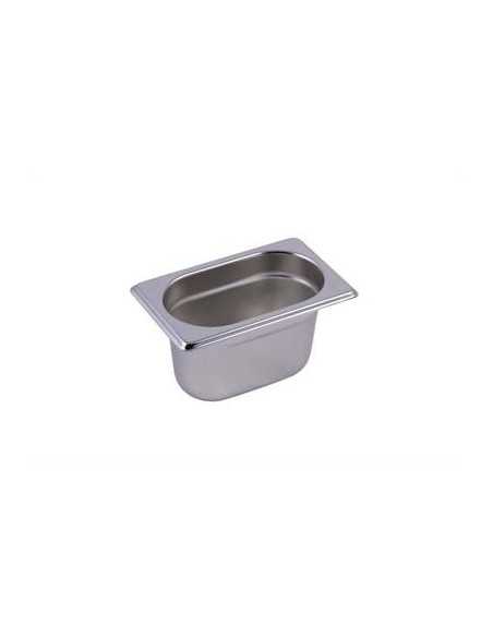 Container - Stainless steel - Dimensions GN 1/9