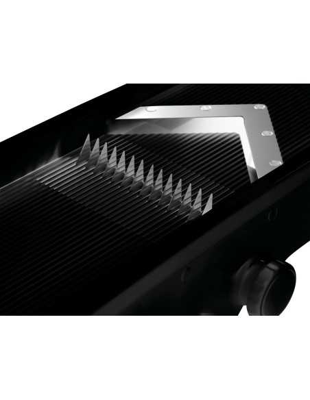 Super slicer - N. 5 stainless steel blades - With tank - cm 13 x 33.5 x 7.5h