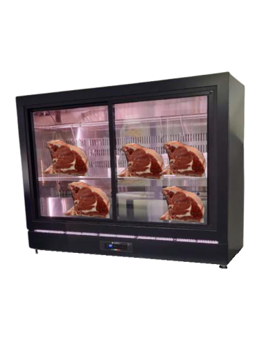 Vitrina refrigerada para carne - Capacidad 350...