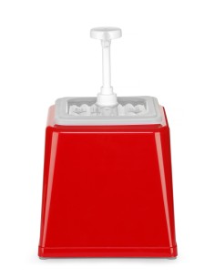 Dosatore da 2.5 litri con dosaggio 20 ml colore rosso
