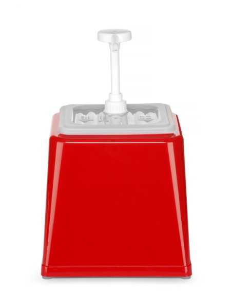 Dispenser 2.5 liter with 20 ml dosage red color Dispenser 2.5 liter with 20 ml dosage red color
