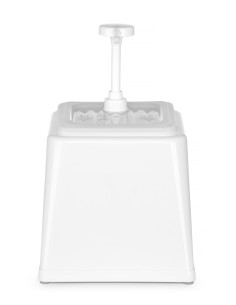 Dosatore da 2.5 litri con dosaggio 20 ml colore bianco