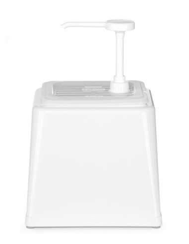 Dispensador de 2,5 litros con dosificación de 20 ml, color blanco