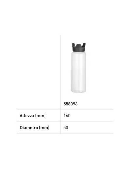 Sauce dispenser bottle 0.23 liter