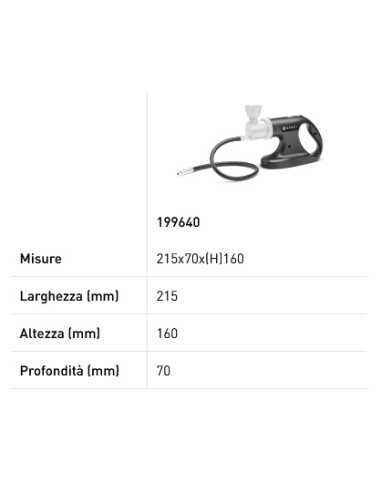 Ametralladora - Infusor de humo - cm 21.5 x 7 x...