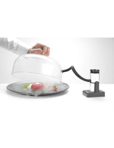 AA battery smoker - cm 9 x 5.4 x 12.2 h