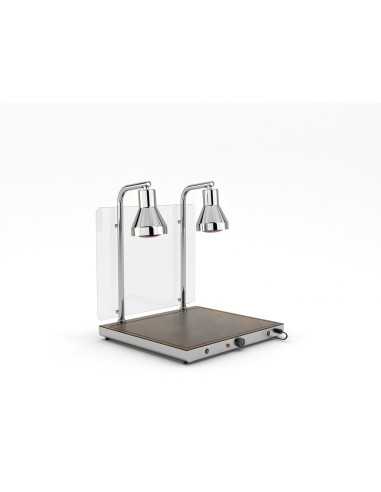 Warm top with two infrared lamps - Temperature...