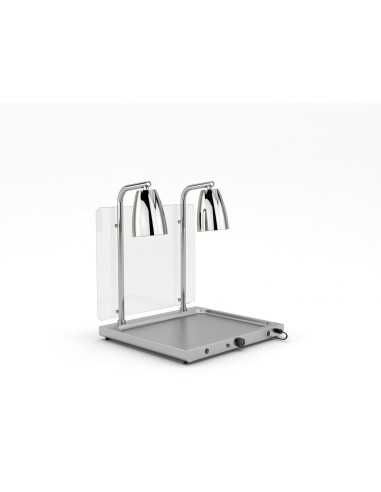 Piano caldo - N.2 lampade - cm 66 x 62.1 x 75 h