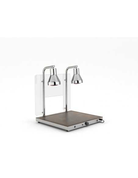 Warm top con dos lámparas de infrarrojos - Temperatura +30°/ +90°C - cm 66 x 62,1 x 75 h