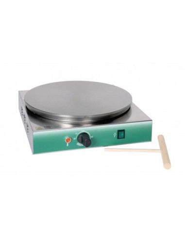 Electric crepe maker Ø cm 35 - Temperature 0 °/300°C - Cast iron plate - cm 35 x 37 x 12 h