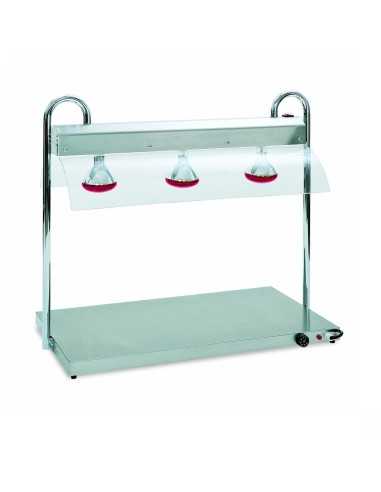 Piano caldo - N.3 lampade - cm 103.6 x 55.3 x...