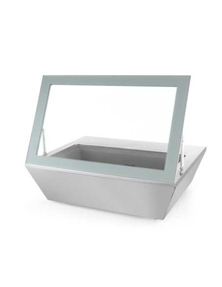 Banco gelateria - N.8 x GN 1/6 o n. 4 x GN 1/3 - cm 80.5 x 66.6 x 30.5h