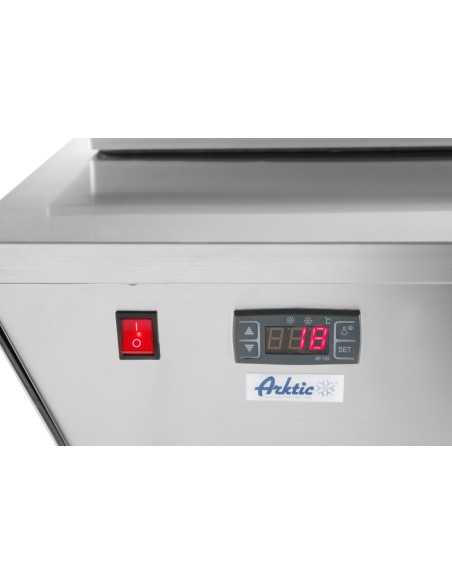 Banco gelateria - N.8 x GN 1/6 o n. 4 x GN 1/3 - cm 80.5 x 66.6 x 30.5h