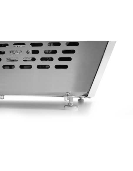 Banco gelateria - N.8 x GN 1/6 o n. 4 x GN 1/3 - cm 80.5 x 66.6 x 30.5h