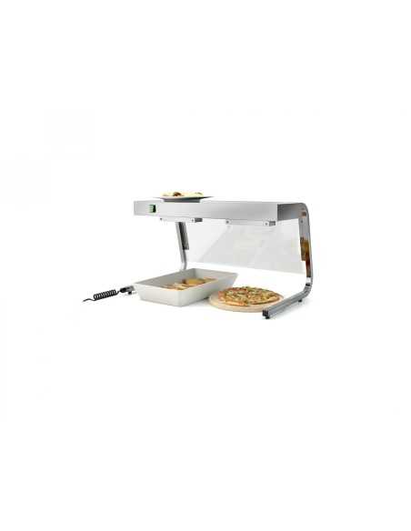 Levante halógeno - N. 2 x GN 1/1 - N.2 lámparas - cm 79.6 x 52.7 x 46.4 h