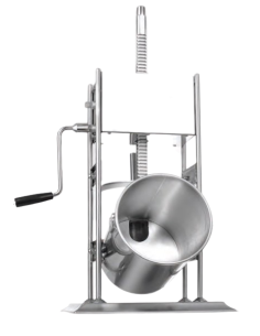 Vertical sausage stuffer 10-liter - Stainless steel 2