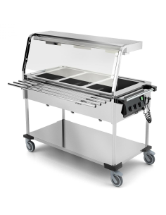 Carrello termico - Vasche separate - N. 3 x GN 1/1 - cm...
