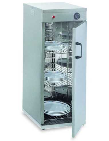 Armario caliente - Capacidad 60 platos x Ø 32 cm - cm 38.25 x 45.4 x 93.6 h