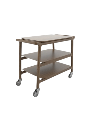 Carrello di servizio - Legno massello - 3...
