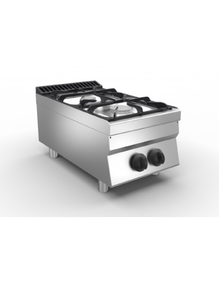 Cocina de gas - Banco - N.2 incendios - cm 40 x 70 x 29.5 h