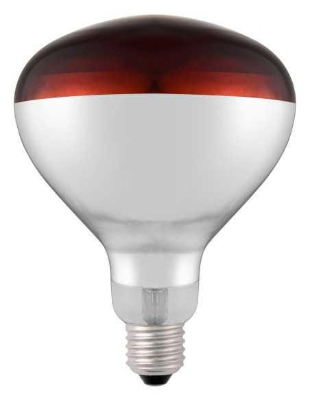 Infrared Bulb - Hot Red Light - Power 250 W - mm Ø 125 x 170