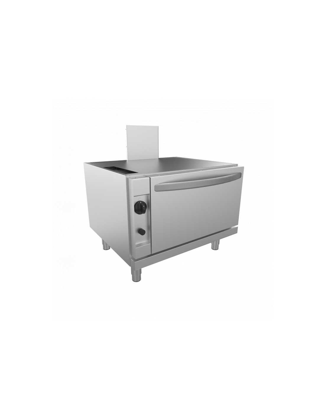 Base su forno gas statico GN 1/1 - Temperatura 110° a 280°C - Potenza gas 5 kw - cm 80 x 65 x 85 h