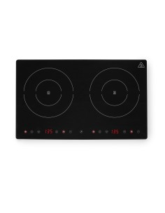 Glass-ceramic induction plate - cm 60.8 x 37 x 6.1h 2