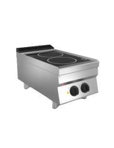 Glass-ceramic stove 2 cooking zones - Countertop - cm 40... 2