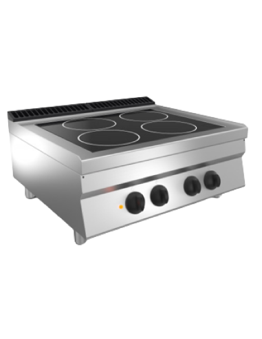 Cucina in vetroceramica 4 zone di cottura da...