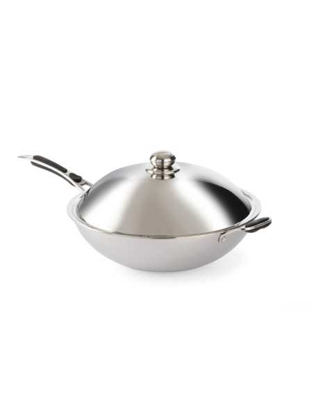 Wok per fornello ad induzione - Ø cm 36 x 18h