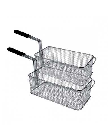 Kit due cestelli per friggitrice a gas