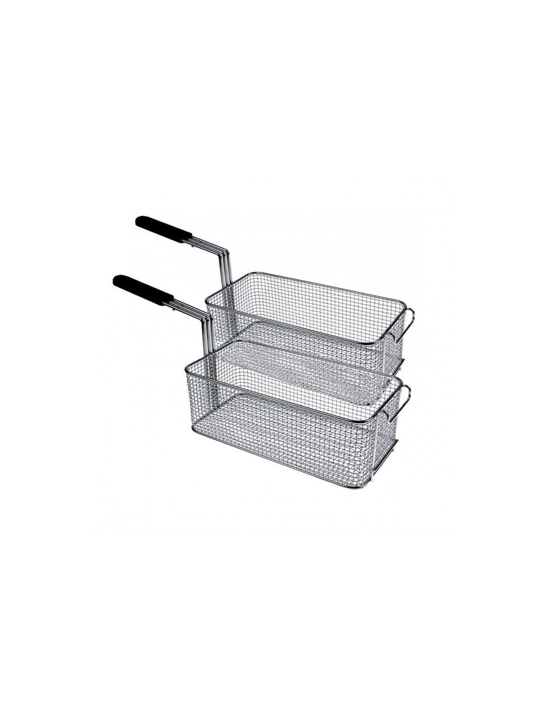 Kit two baskets for gas fryer
