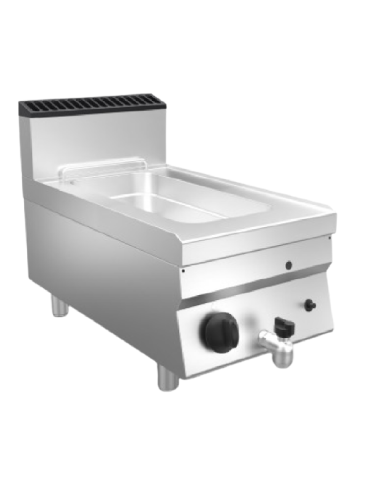 Gas fryer - Capacity 8 lt - cm 40 x 70 x 29.5 h