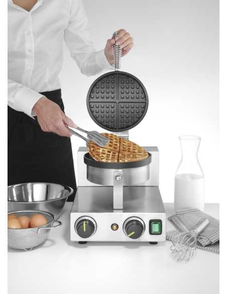 Piastra waffle professionale per 20 cialde all’ora Piastra waffle professionale per 20 cialde all’ora