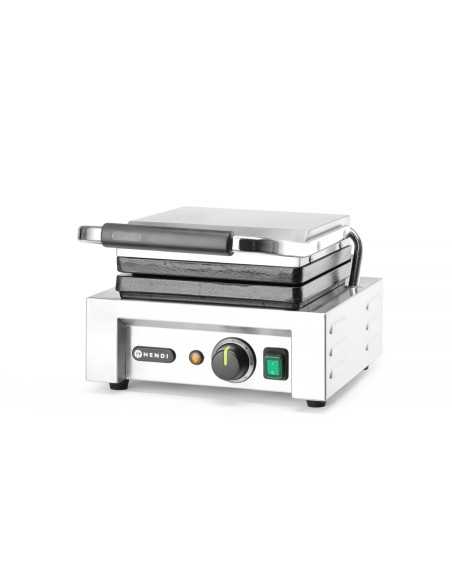 Piastra per waffel professionale per 2 cialde quadrate 4x6