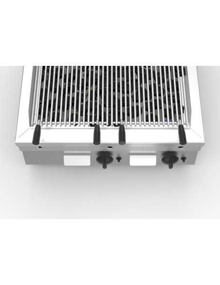 Griglia pietra lavica - cm 40 x 70 x 29.5 h