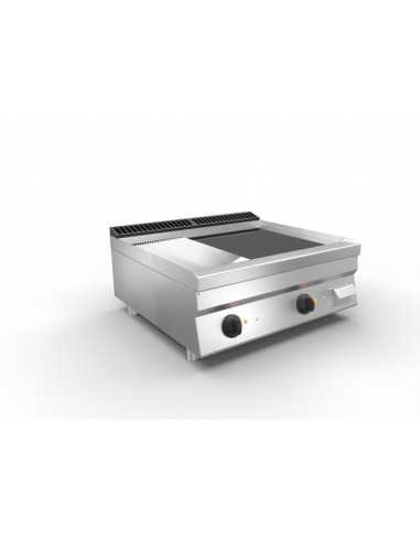 Fry top electric - Plate 1/3 row 2/3 smooth...