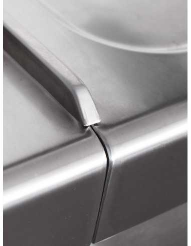 Fry gas superior - Chrome placa lisa - cm 80 x...